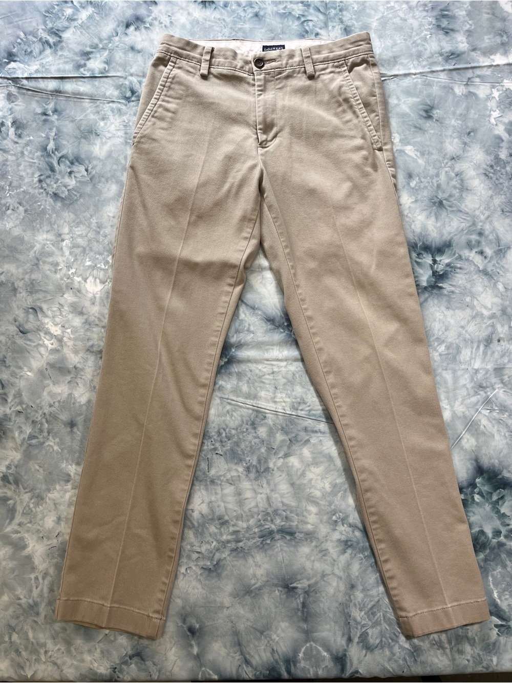 Dockers Men’s Slim Fit Tan Chino Pants 28x30